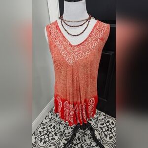 NWOT Colors of India Boho Embroidered Women's Tunic